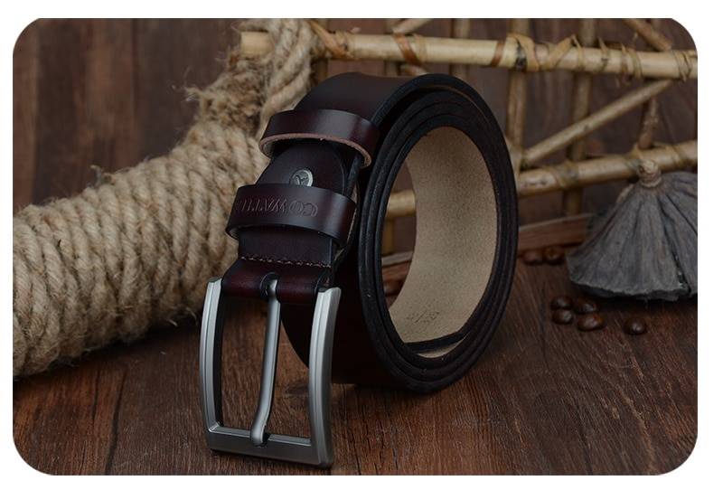 Men's Casual Style Belt with Pin Buckle