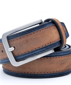 Casual Patchwork Leather Belt for Men Men's Accessories Accessories