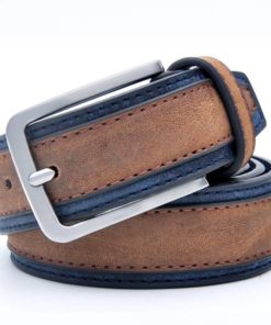 Casual Patchwork Leather Belt for Men Men's Accessories Accessories