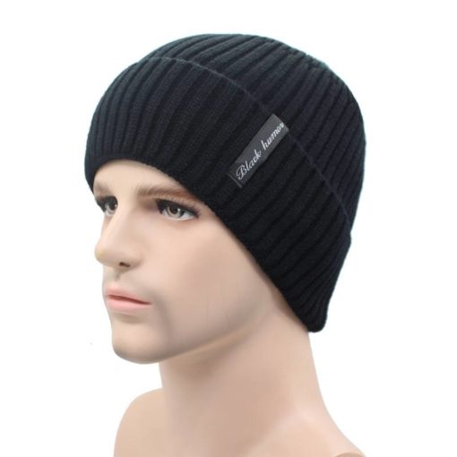 Winter Knitted Warm Beanies and Scarf for Men Men's Accessories Accessories