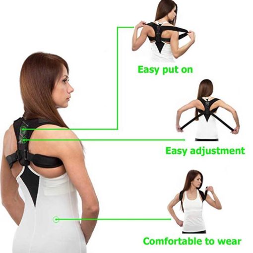 Adjustable Posture Correcting Support General Merchandise Health & Beauty