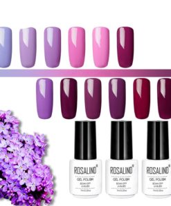Gel Nail Polish Purple Color Series 7 ml General Merchandise Health & Beauty