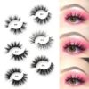 Reusable Natural 3D Mink Eyelashes General Merchandise Health & Beauty 