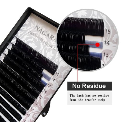 16 Rows Natural Mink Makeup Individual Eyelashes General Merchandise Health & Beauty