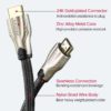 4K HDMI to HDMI 2.0 Cable Cord for PS4 and Apple TV Computers & Networking iPads, Tablets & eReaders