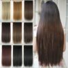 Long Straight Clip Synthetic Hair Extensions Hair Extensions & Wigs 