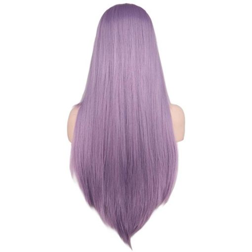 Bright Pre-Colored Long Straight Synthetic Hair Wig Hair Extensions & Wigs