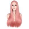 Bright Pre-Colored Long Straight Synthetic Hair Wig Hair Extensions & Wigs 
