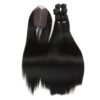 Long Straight Synthetic Hair Extensions 7 pcs Set Hair Extensions & Wigs 