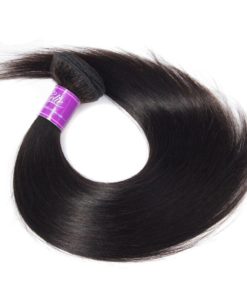 Straight Remy Brazilian Hair Weave Hair Extensions & Wigs