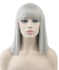Short Straight Synthetic Hair Wig Hair Extensions & Wigs