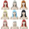 Short Straight Synthetic Hair Wig Hair Extensions & Wigs 