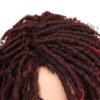 Ombre Short Kinky Curly Crochet Synthetic Hair Wig Hair Extensions & Wigs 