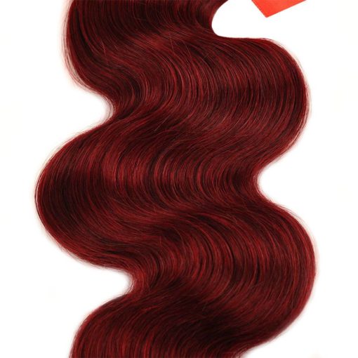 Burgundy Brazilian Body Wave Hair Hair Extensions & Wigs