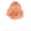 Short Curly Wig with Air Bang Hair Extensions & Wigs 