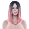 Ombre Color Straight Bob Synthetic Wig Hair Extensions & Wigs 