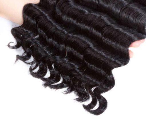 Deep Wave Peruvian Hair Weaves Hair Extensions & Wigs