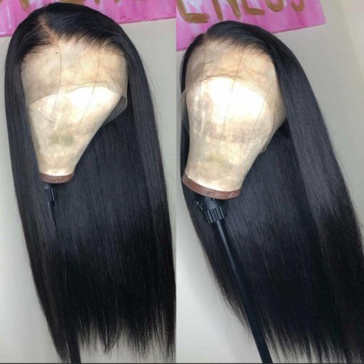 Straight Lace Front Human Hair Wigs Hair Extensions & Wigs