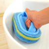 Sponge Brushes with Plastic Handle for Bathroom Cleaning General Merchandise Lawn & Garden 