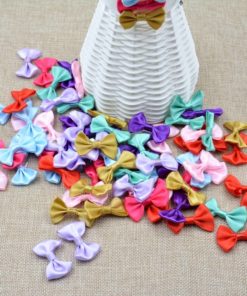Cute Silk Mini Bows For Handmade Art & Home Decor Housewares