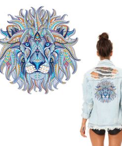 Mandala Lion Printed Patch Art & Home Decor Housewares
