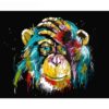 Monkey DIY Painting by Numbers Art & Home Decor Housewares 