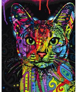 Cat DIY Painting by Numbers Kits Art & Home Decor Housewares