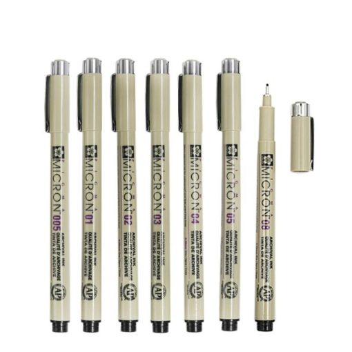 Extra Fine Black Gel Ink Pens Set Art & Home Decor Housewares