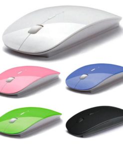 Thin Wireless Optical Mouse for Computers and Laptops Art & Home Decor Computers & Networking Housewares