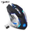 Wireless Rechargeable Gaming Mouse Art & Home Decor Computers & Networking Housewares 