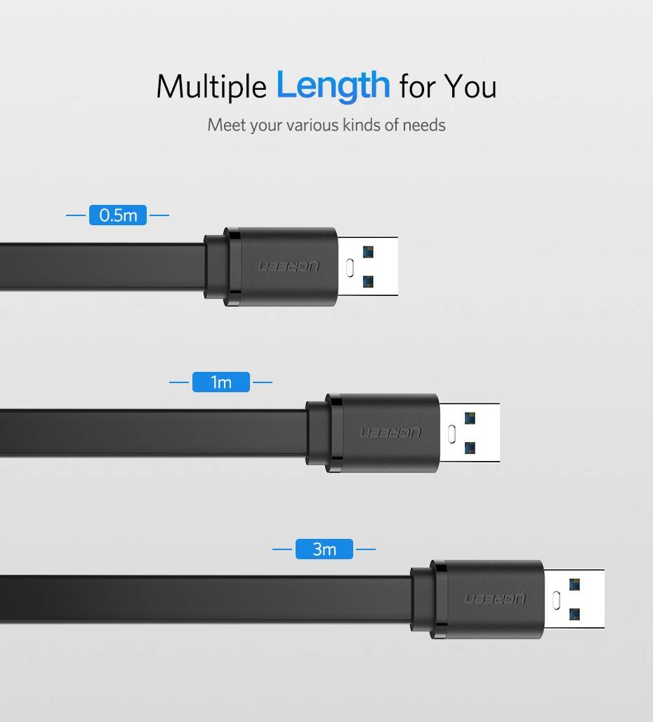 Flat USB Cable for PC