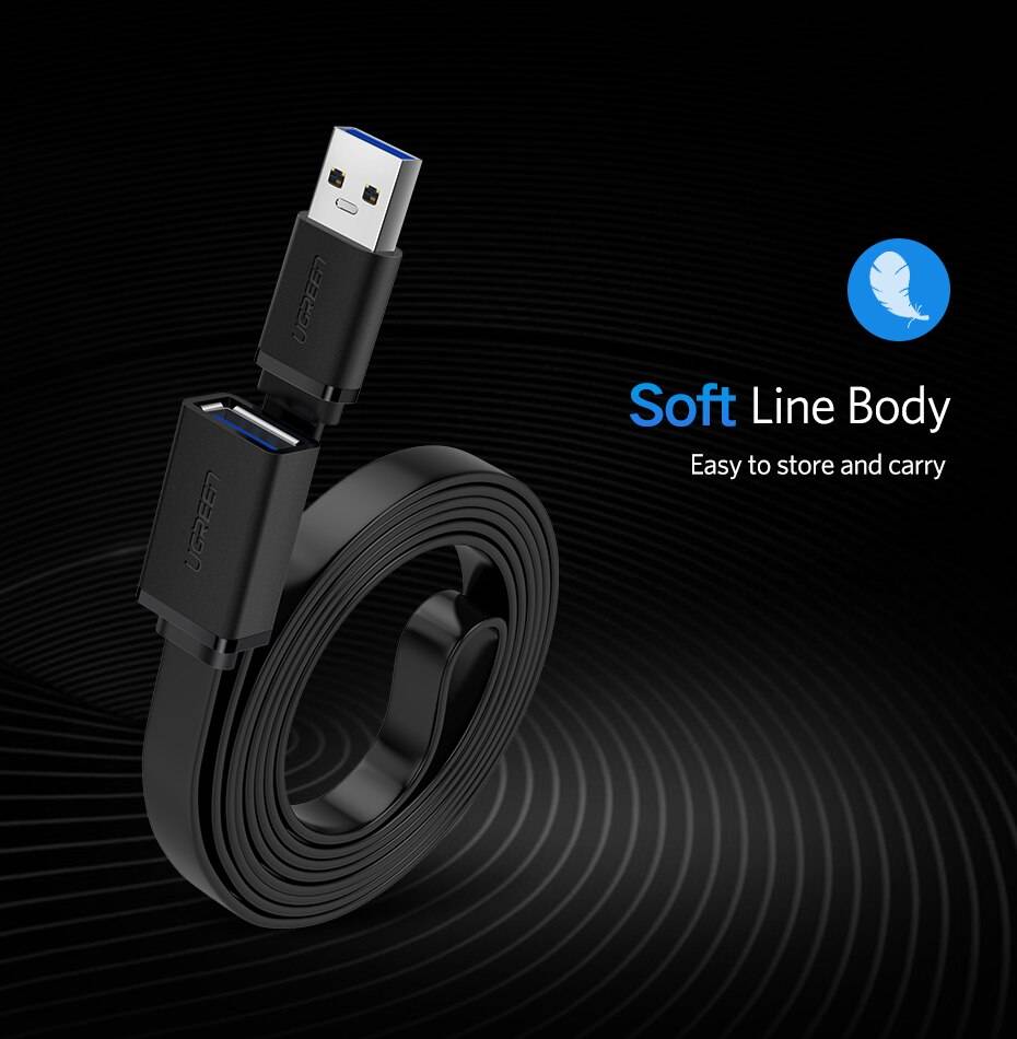 Flat USB Cable for PC