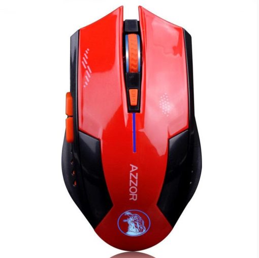 Ergonomic Rechargeable Wireless Laser Gaming Mouse Art & Home Decor Computers & Networking Housewares