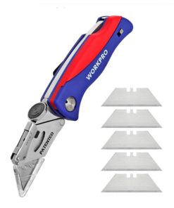 Folding Utility Knife with Blade Compartment Tools & Machinery Hand Tools