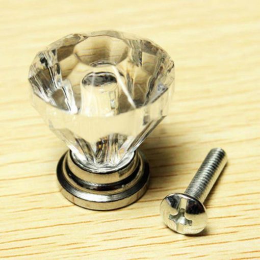 Diamond Design Crystal Door Handles Tools & Machinery Hand Tools