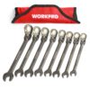 Wrenches Set with Flex-Head Ratchets Tools & Machinery Hand Tools 