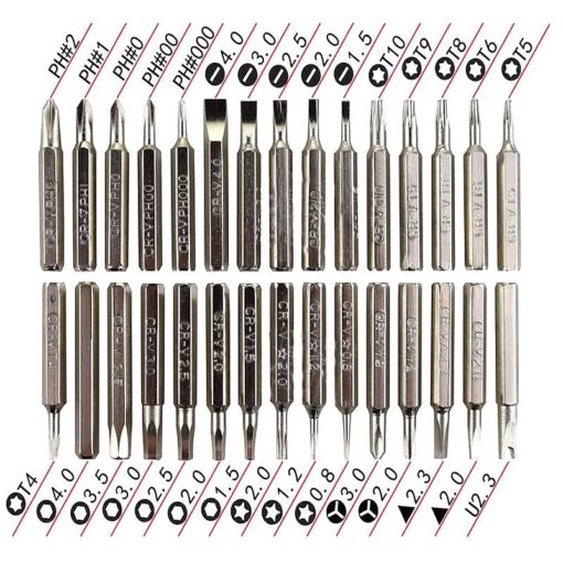 Multifunctional Magnetic Precision Screwdriver Bits Set Tools & Machinery Hand Tools
