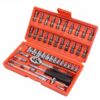 46 in 1 Car Repair Tool Set Tools & Machinery Hand Tools 