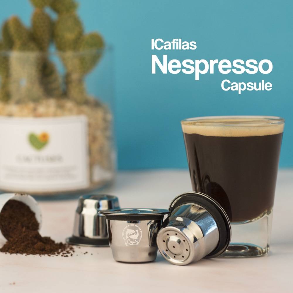 Reusable Compatible Nespresso Coffee Capsules