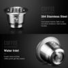 Reusable Metal Coffee Capsule Housewares Cookware & Tableware 