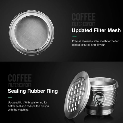 Reusable Metal Coffee Capsule Housewares Cookware & Tableware