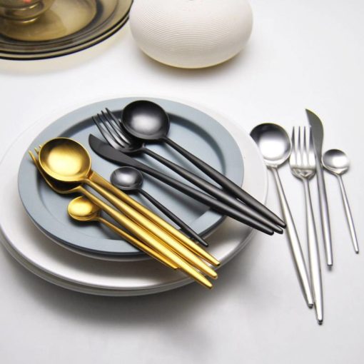 Colorful Stainless Steel Dinnerware Sets Housewares Cookware & Tableware