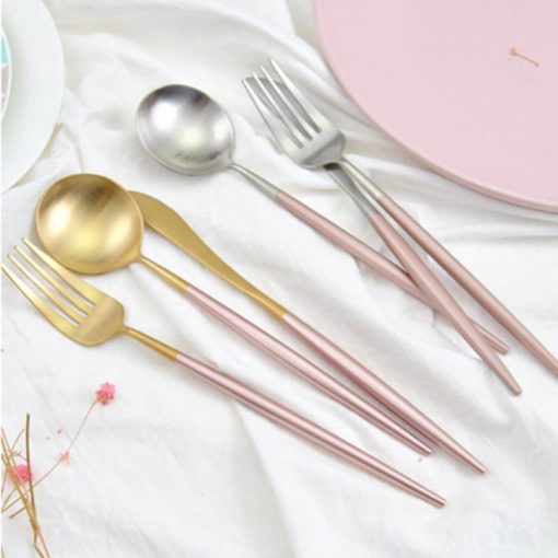 Colorful Stainless Steel Dinnerware Sets Housewares Cookware & Tableware