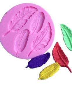 Cute Feather Shaped Eco-Friendly Silicone Cake Decoration Mold Housewares Cookware & Tableware