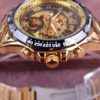 Men’s Stainless Steel Skeleton Watch Mens Watches Watches 