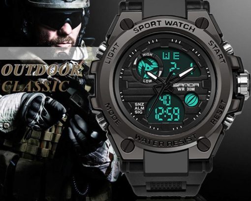 Men’s Military Waterproof Watch Mens Watches Watches