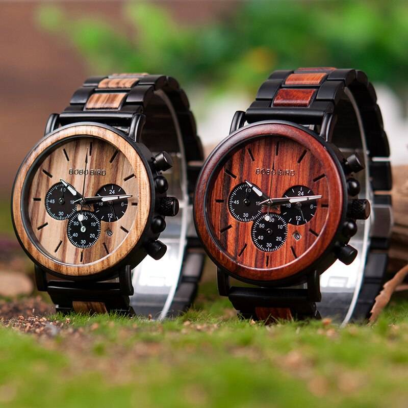Boho Style Wooden Men's Watch