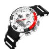 Stylish Sports Wristwatches for Men with Dual Dial Mens Watches Watches