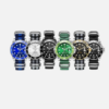 Luxurious Mechanical Watches with Stainless Steel Case and Strap Mens Watches Watches