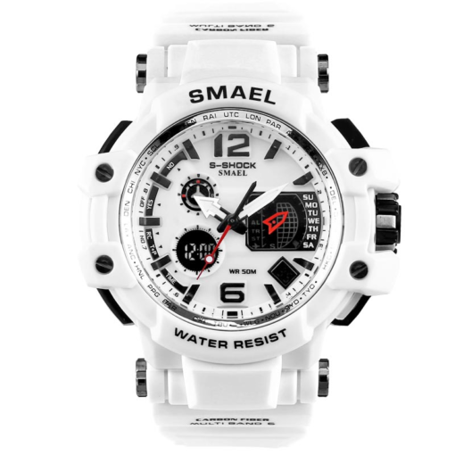 Shock Proof Wristwatches for Men with Dual Digital and Analogue Displays Mens Watches Watches